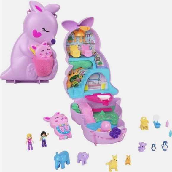 POLLY POCKET Kangaroo set - Picture 3 of 3
